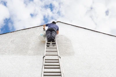 Peinture extérieure à Mirville — façades et ravalement